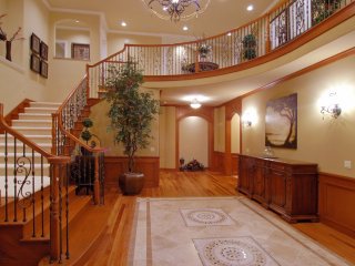 Picture of a stairwell inside a home
